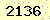 請輸入此驗證碼 : 2136