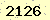請輸入此驗證碼 : 2126