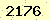 請輸入此驗證碼 : 2176