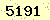 請輸入此驗證碼 : 5191