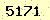 請輸入此驗證碼 : 5171