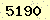 請輸入此驗證碼 : 5190