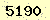 請輸入此驗證碼 : 5190