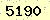 請輸入此驗證碼 : 5190