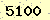 請輸入此驗證碼 : 5100