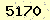 請輸入此驗證碼 : 5170