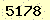請輸入此驗證碼 : 5178