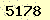 請輸入此驗證碼 : 5178