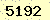 請輸入此驗證碼 : 5192
