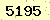 請輸入此驗證碼 : 5195
