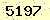 請輸入此驗證碼 : 5197