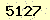 請輸入此驗證碼 : 5127