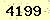 請輸入此驗證碼 : 4199