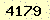 請輸入此驗證碼 : 4179