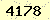請輸入此驗證碼 : 4178