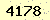 請輸入此驗證碼 : 4178