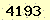 請輸入此驗證碼 : 4193