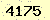 請輸入此驗證碼 : 4175