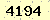 請輸入此驗證碼 : 4194