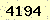 請輸入此驗證碼 : 4194