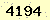 請輸入此驗證碼 : 4194