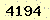 請輸入此驗證碼 : 4194