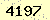 請輸入此驗證碼 : 4197
