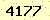請輸入此驗證碼 : 4177
