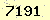 請輸入此驗證碼 : 7191