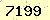 請輸入此驗證碼 : 7199