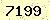 請輸入此驗證碼 : 7199