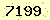 請輸入此驗證碼 : 7199