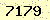請輸入此驗證碼 : 7179