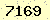 請輸入此驗證碼 : 7169