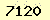 請輸入此驗證碼 : 7120