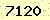 請輸入此驗證碼 : 7120