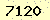 請輸入此驗證碼 : 7120