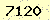 請輸入此驗證碼 : 7120