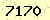 請輸入此驗證碼 : 7170