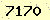 請輸入此驗證碼 : 7170