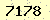 請輸入此驗證碼 : 7178