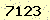 請輸入此驗證碼 : 7123