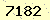 請輸入此驗證碼 : 7182