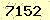 請輸入此驗證碼 : 7152