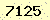 請輸入此驗證碼 : 7125