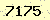 請輸入此驗證碼 : 7175