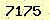 請輸入此驗證碼 : 7175