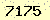 請輸入此驗證碼 : 7175