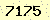 請輸入此驗證碼 : 7175