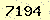請輸入此驗證碼 : 7194